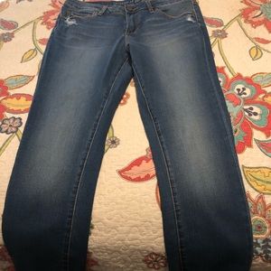 Article of Society “Sarah” light wash skinny jeans